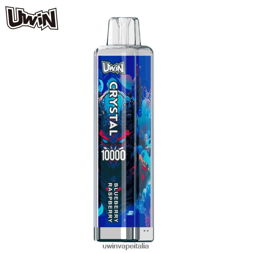 Uwin Vape Italia lampone mirtillo | UWIN CRYSTAL 10000 vaporizzatori usa e getta B2V04F1