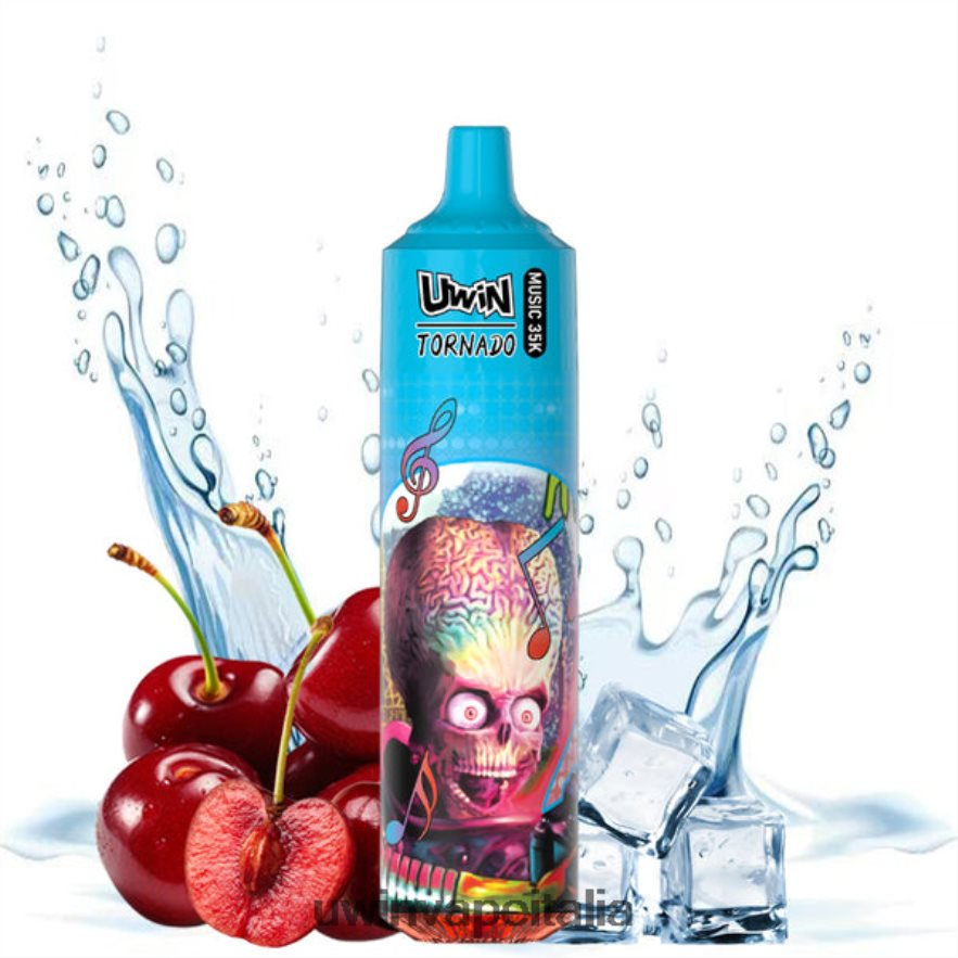 Uwin Vape Italia gelato alla ciliegia | UWIN CRYSTAL Vaporizzatore usa e getta da 35k B2V04F21